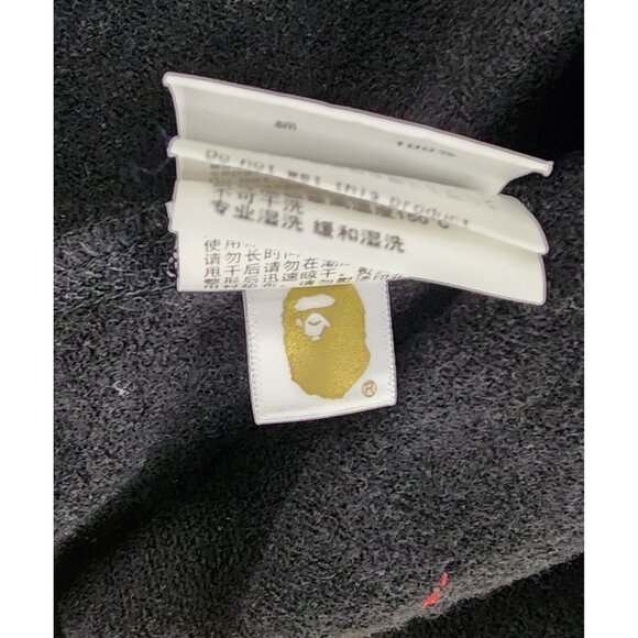 BAPE Medicom Toy Bear Shark Hoodie Unisex Medium Multicolor Full Zip Long Sleeve - Picture 15 of 16